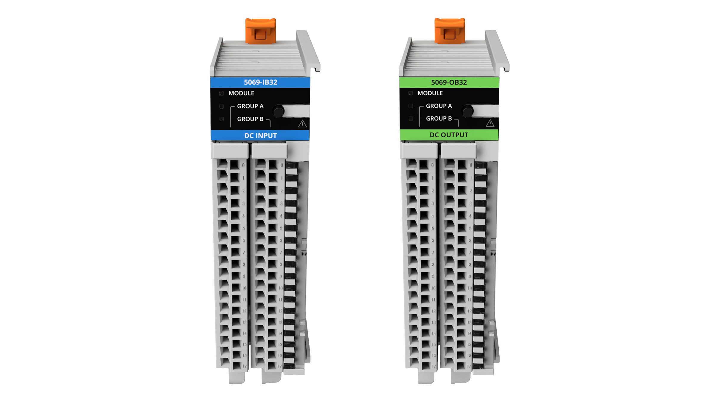 Rockwell Automation Compact 5000 5069-IB32 and 5069-OB32 high-density I/O modules