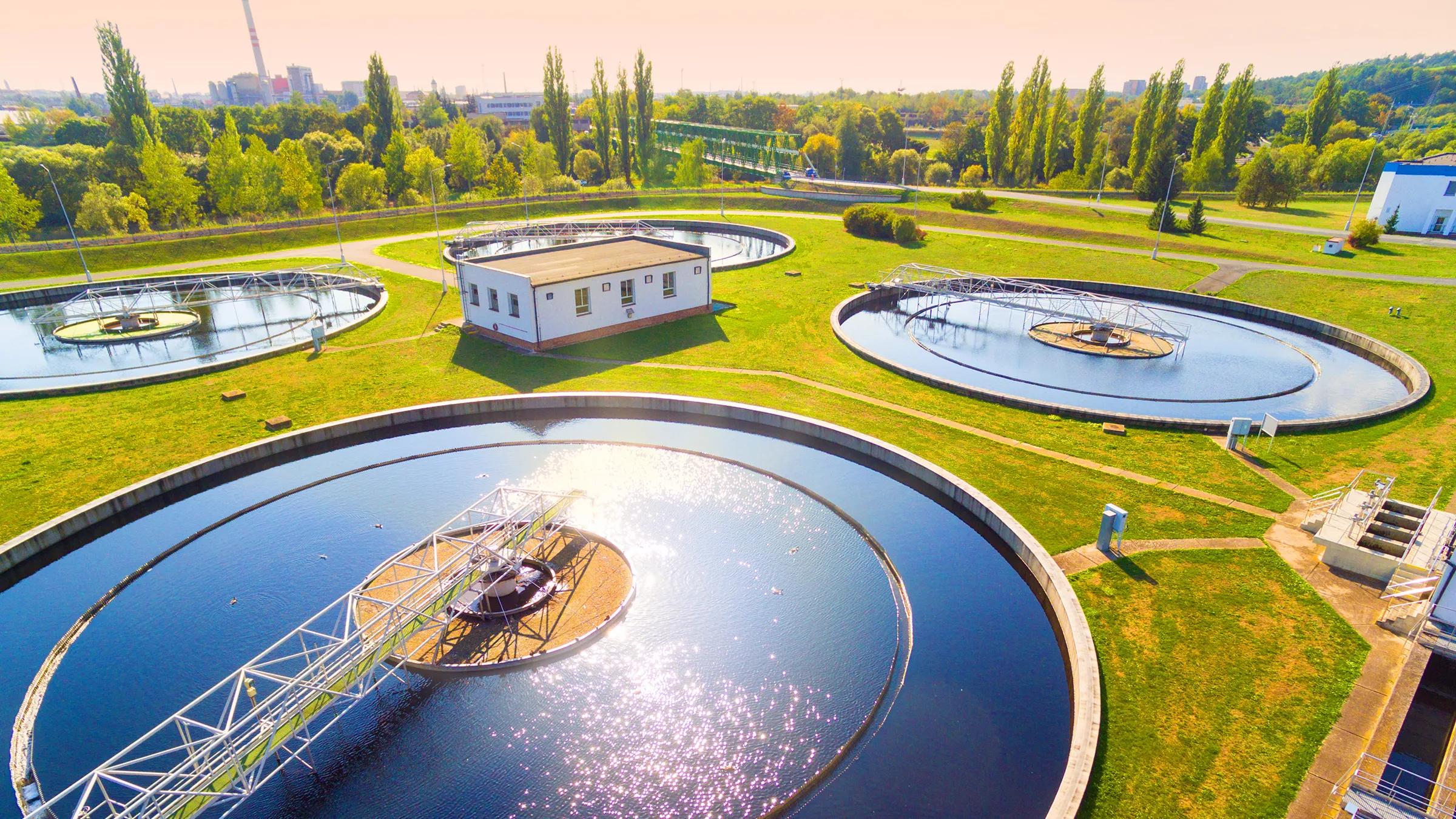 Automated pumps and process equipment in a water treatment facility